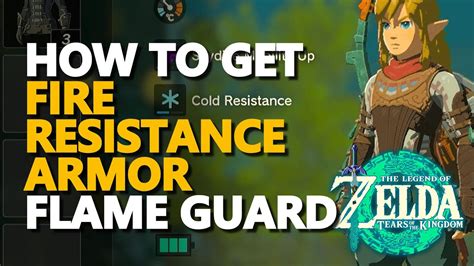 The solution is to mix up a few batches of Fireproof Elixir. . Fire resistance armor botw